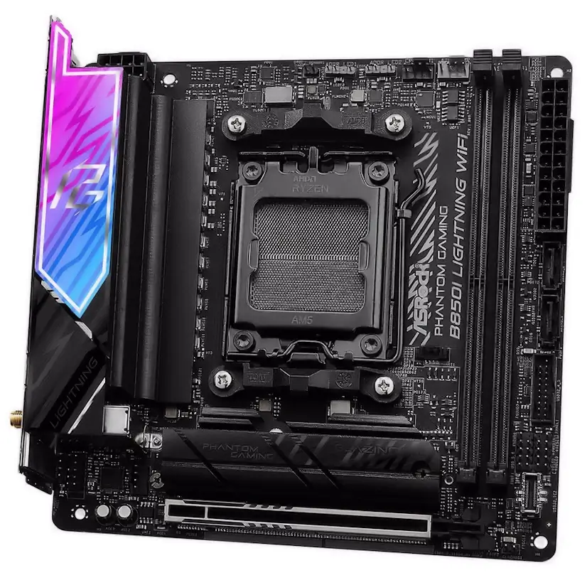 Montaje Placa Base ASRock B850I Lightning WIFI Retiro Retiro Gaming - Montaje Placa Base ASRock B850I Lightning WIFI Retiro