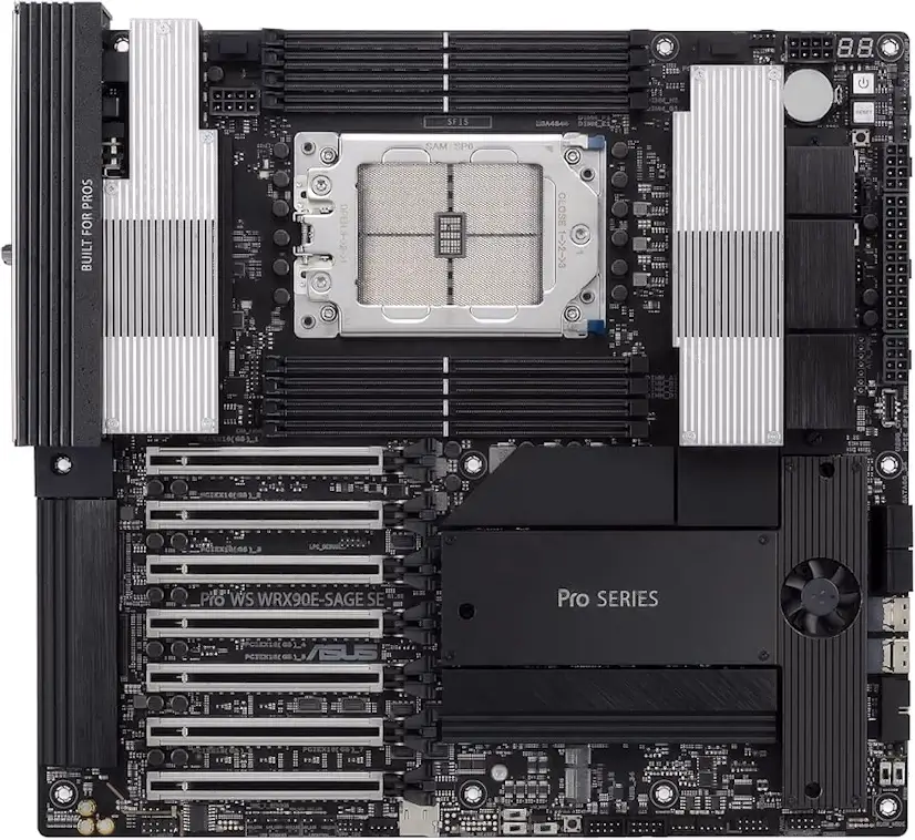 Montaje Placa Base ASUS PRO WS W890-SAGE-SE Retiro Retiro Gaming - Montaje Placa Base ASUS PRO WS W890-SAGE-SE Retiro