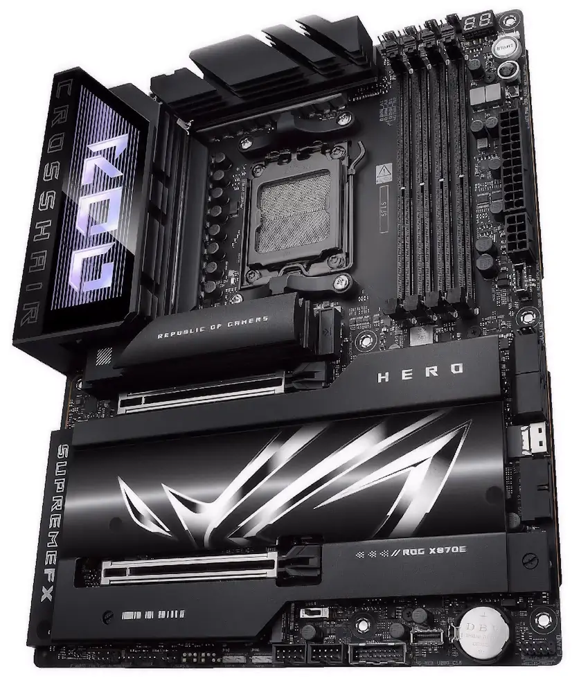 Montaje Placa Base ASUS ROG CROSSHAIR X870E DARK HERO Retiro Retiro Gaming - Montaje Placa Base ASUS ROG CROSSHAIR X870E DARK HERO Retiro