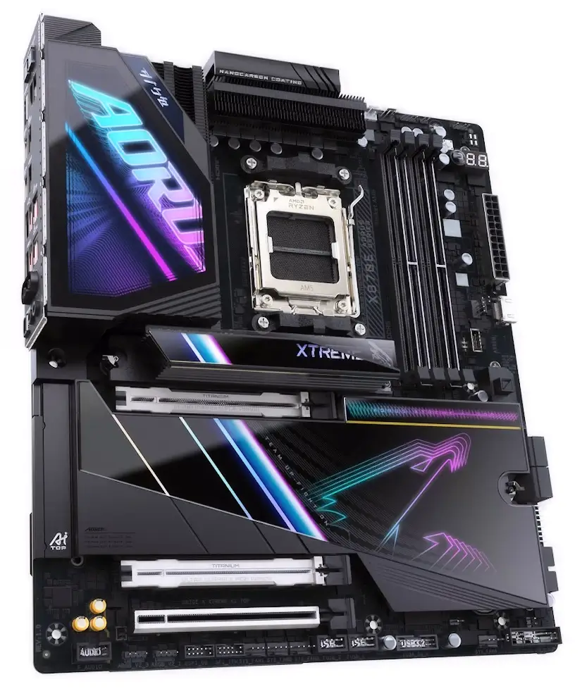Montaje Placa Base GIGABYTE X870E AORUS XTREME X3D AI TOP Gaming PC Retiro Montaje Placa Base GIGABYTE X870E AORUS XTREME X3D AI TOP Gaming PC Retiro